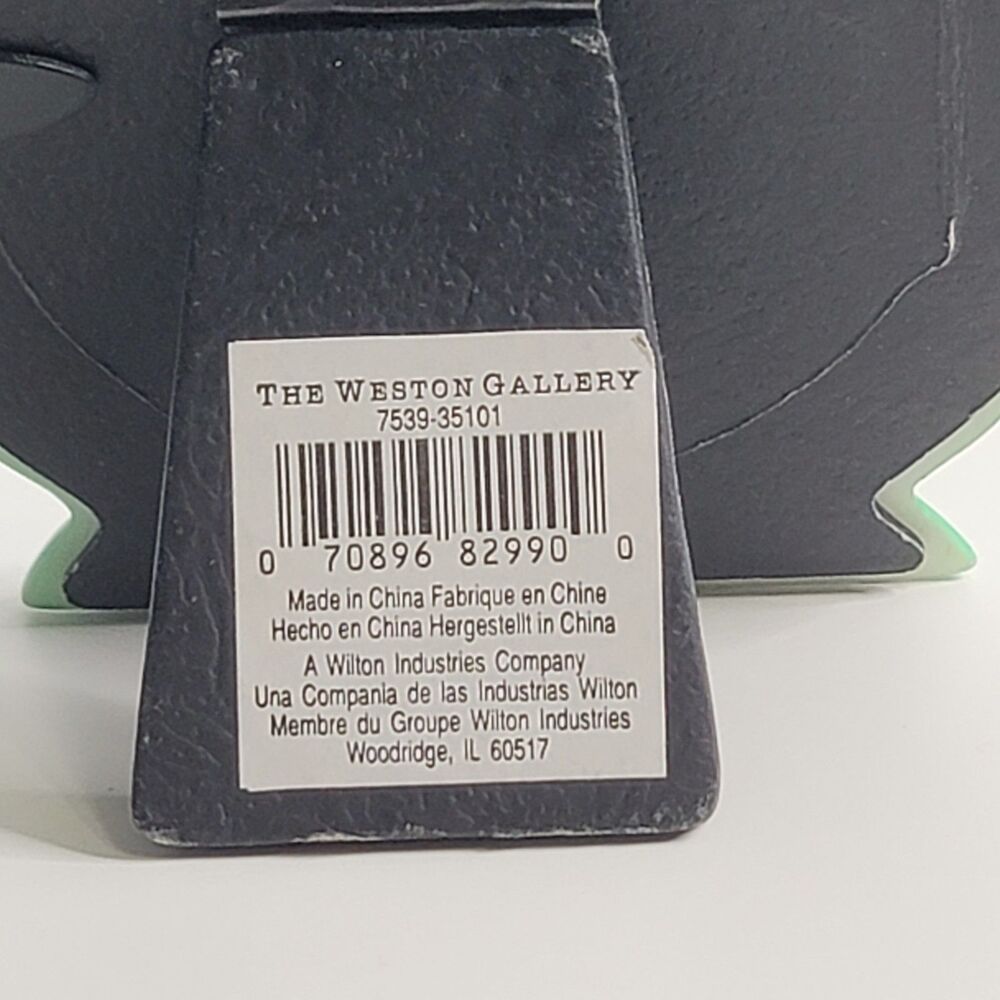 Vintage Fiesta Weston Gallery Teapot Picture Frame Shamrock Green Retired Color - Picture 4 of 6